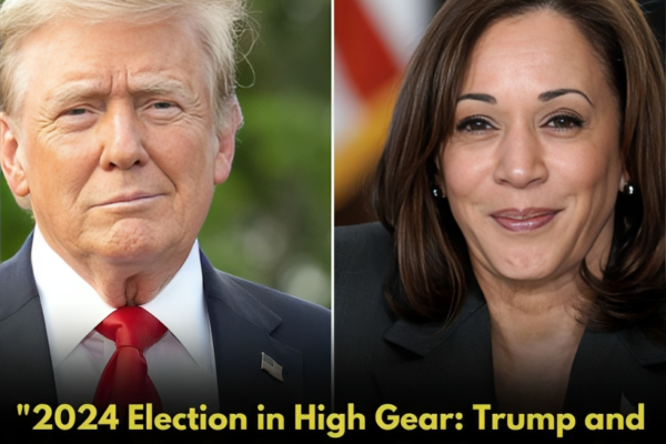 Trump and Harris