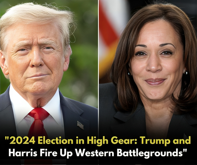 Trump and Harris